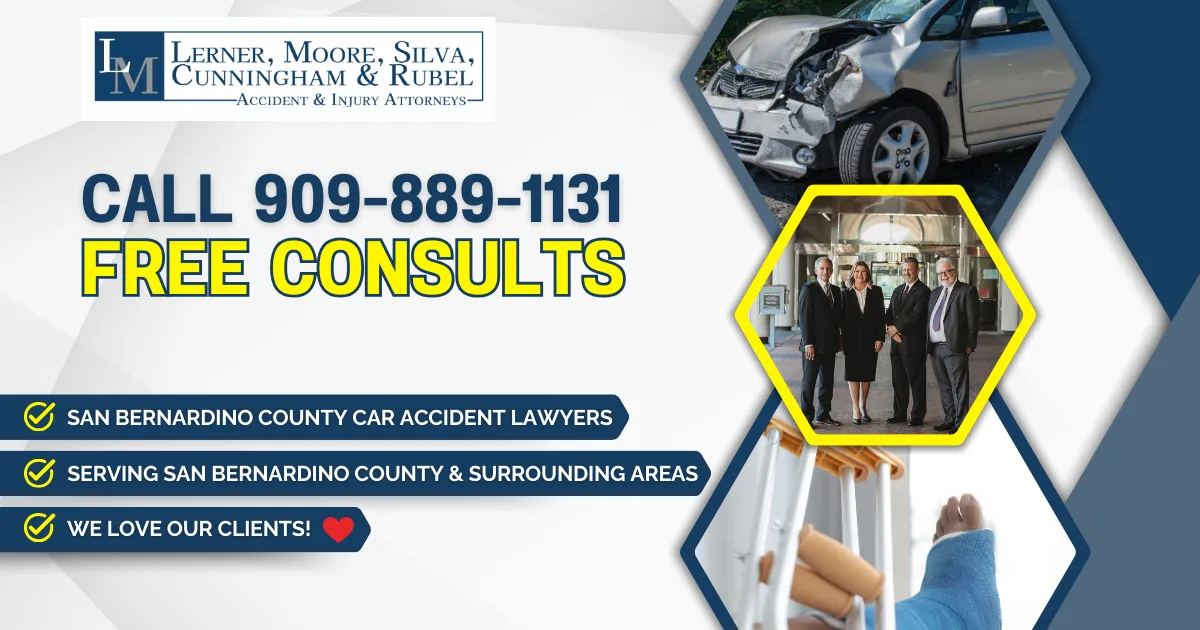 San Bernardino County car accident lawyers 